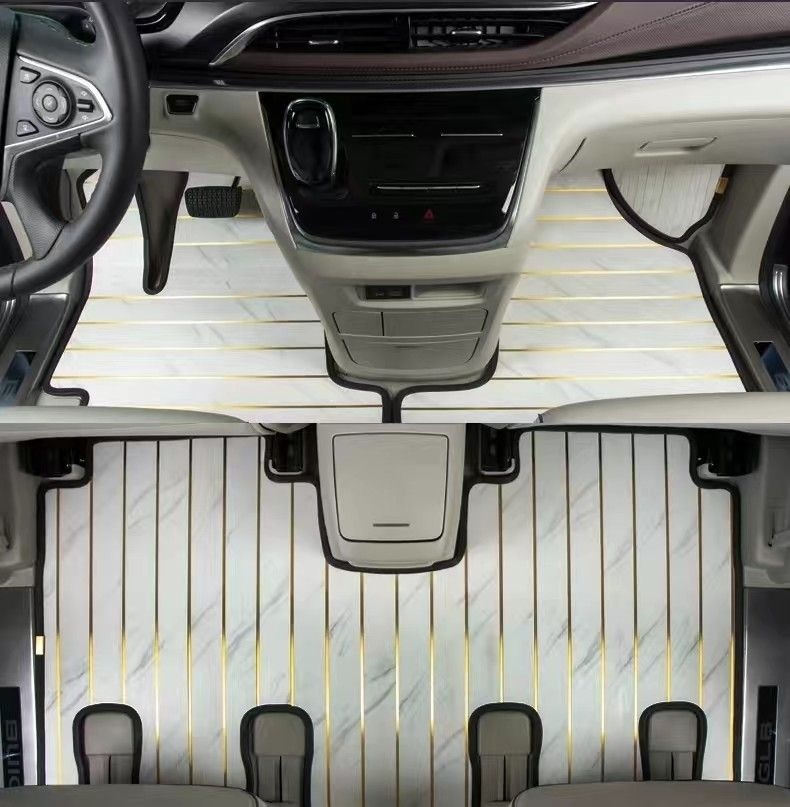Specialized Wooden Floor Mats for Trumpchi M8 Master Edition, Car Wood Floor Modification for M6/M6 Pro
