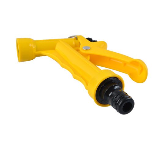 Wholesale Little Yellow Gun Single-Function Water Gun Plastic Garden Soft Hose Sprinkler Gun Simple Sprinkler