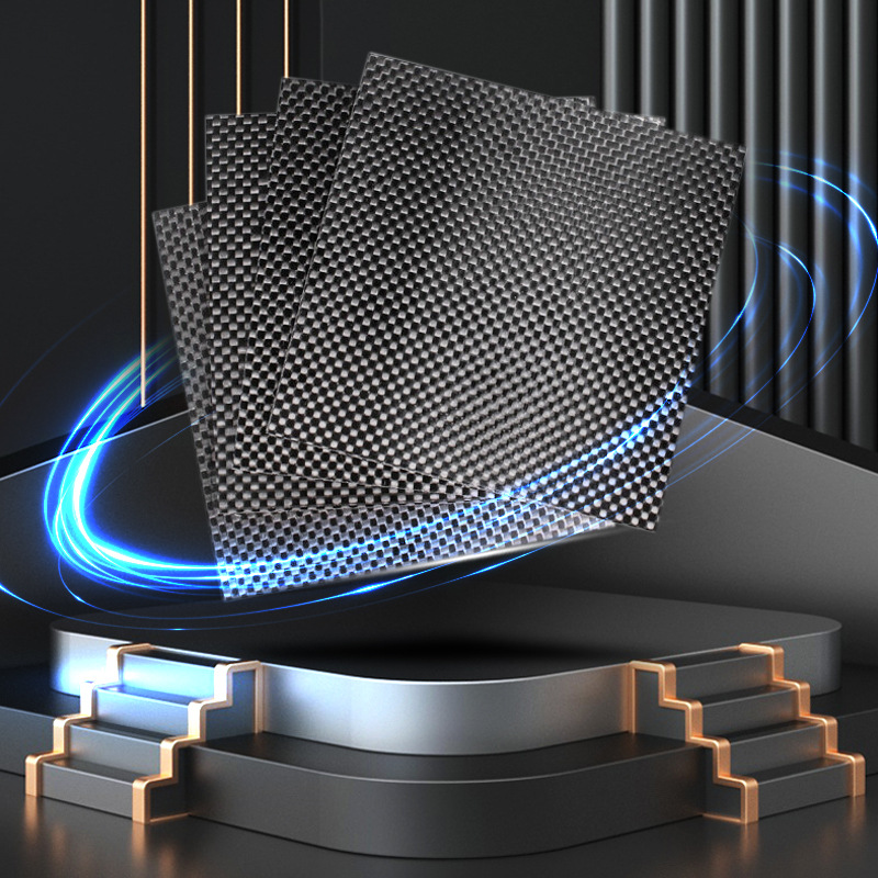 碳纤维碳纤维板3K碳纤维加工碳纤维板材加工碳纤维材料切割