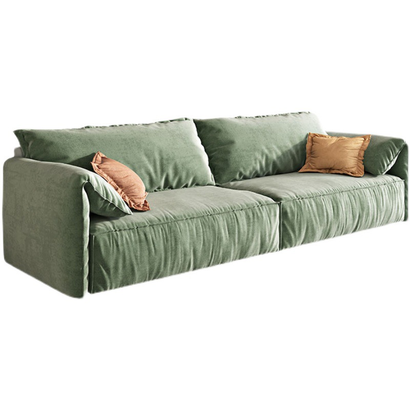 Elefante oreja sofá italiano minimalista Baxter tela sofá sala de estar pequeño apartamento Internet celebridad tecnología tela sofá