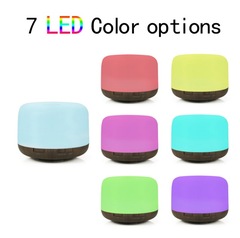 500ml Unbranded Wood Grain Air Humidifier Aroma Diffuser Purifier Wholesale for Home