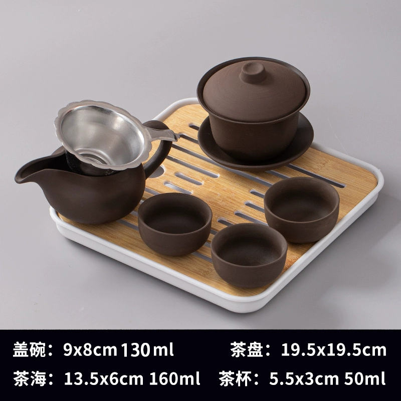 Tea set, ceramic tea cup, simple and elegant design