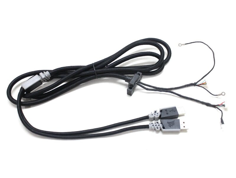 Corsair Mechanical Keyboard Cable K70Mk.2 Punisher Keyboard Cable K63 Wireless Keyboard Cable Power Cord