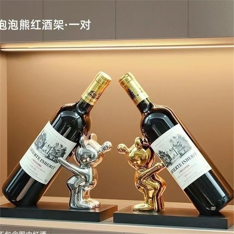 Home Simple Wine Rack Entrance Internet Celebrity Wine Cabinet Decoration Ornaments Sideboard Tv Cabinet Cabinet Living Room Ornaments