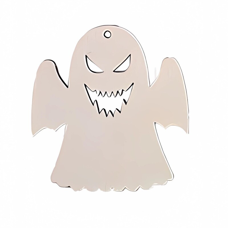ハロウィンゴーストフェスティバルウッドチップ DIY パーティーフェスティバル装飾 DIY クリエイティブ落書き木製カボチャ魔女クラフトペンダント|undefined