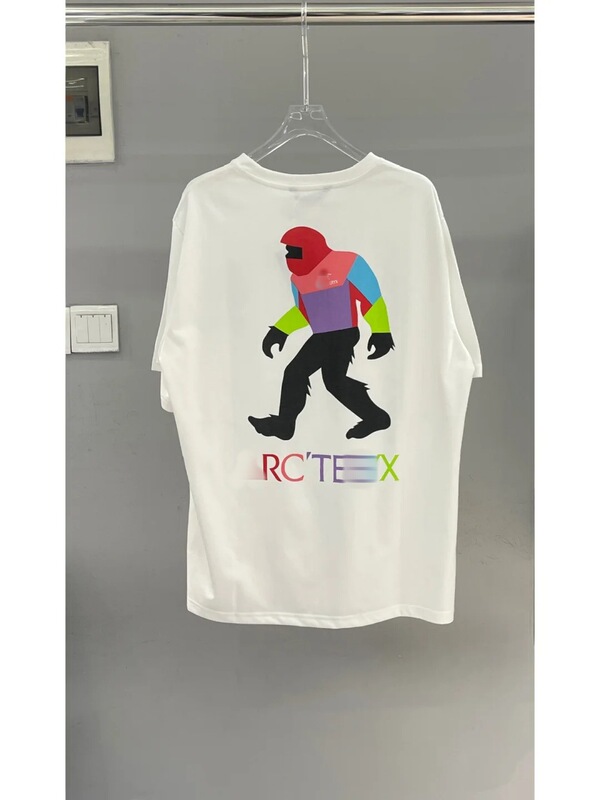高級バードファミリー夏用格子柄プリント純綿半袖カップルラウンドネックトレンドブランドカジュアルTシャツファッショントップス|undefined