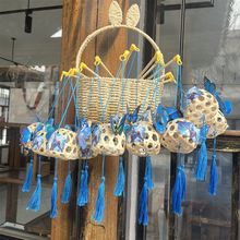 竹编灯笼批发网红夜市摆地摊发光古风小灯笼景区公园手工编织