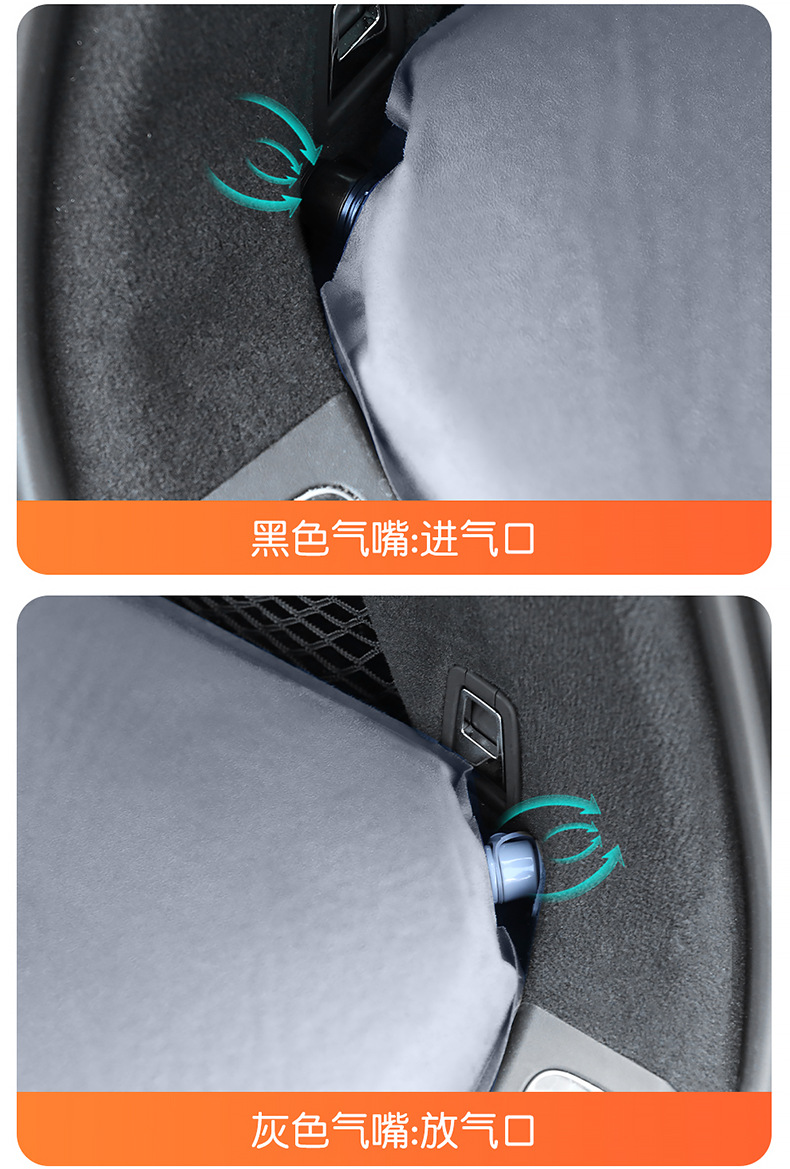 For Xpeng G9 G6 Sleeping Pad Car Inflatable Mattress Trunk Air Bed