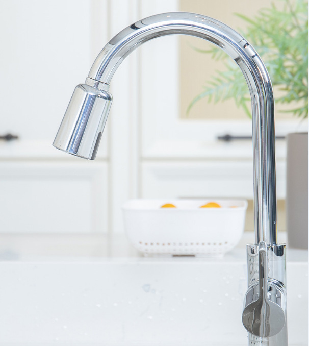 Induction nozzle faucet automatic kitchen water saver charging intelligent contact-free splash-proof water saver nozzle