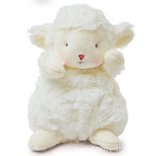 小羊羔玩具10cm玩偶50cm棉花娃娃明星公仔娃衣玩偶来图批量定制