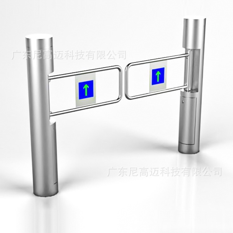 尼高迈人行通道自动道闸 超市入口感应门 自动翼闸摆闸三辊闸转闸