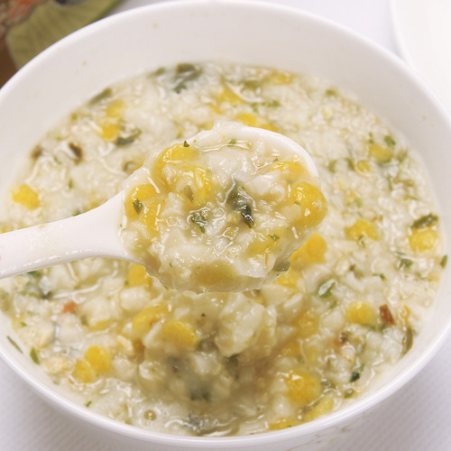 High fiber vegetable corn oatmeal porridge saccharin-free food sugar cake urine snacks pregnant women surrogate breakfast for middle-aged and elderly people