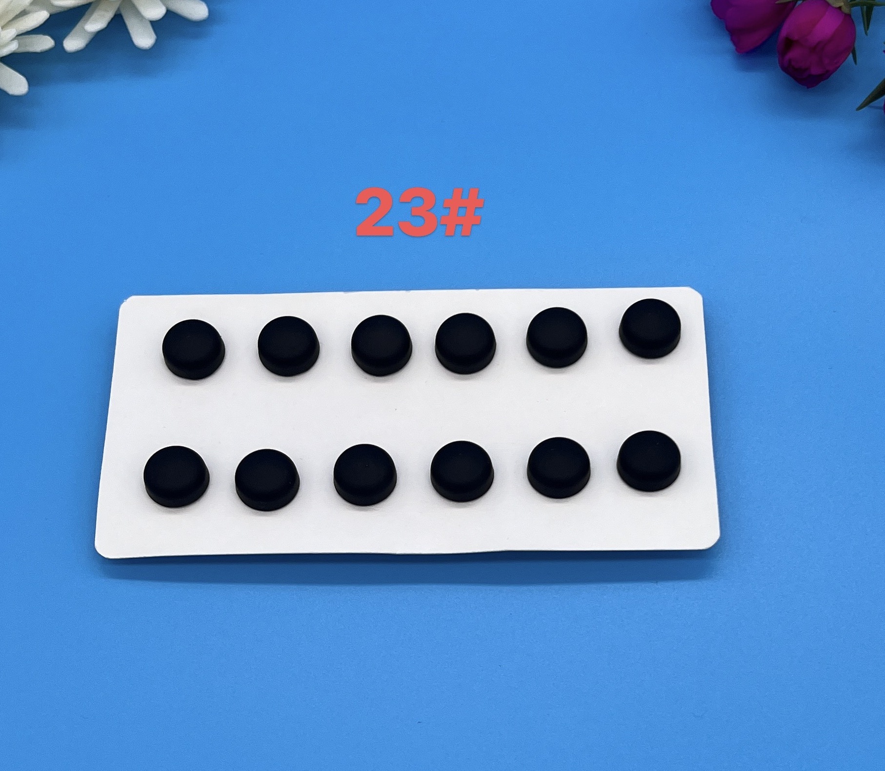 12개/스프레이 페인트 블랙 23*