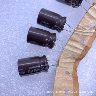 33UF250V 13*20MM   CAϵ  LƷ  nichicon X늽