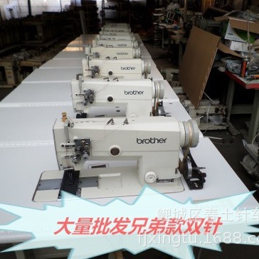 双针缝纫机二手/842款平板高速小梭芯/服装 包袋 帐篷 针车设备