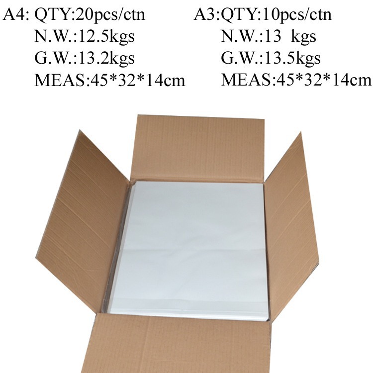 Papel de Transferencia sin Engranajes A4, Papel de Impresión, Papel de Transferencia Térmica Digital Modal, Papel de Sublimación, Papel de Transferencia Térmica para Impresión de Inyección de Tinta