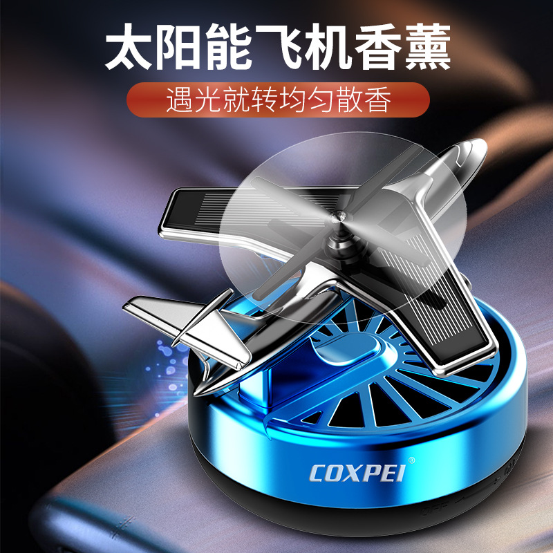 rotating airplane for auto solar-powered