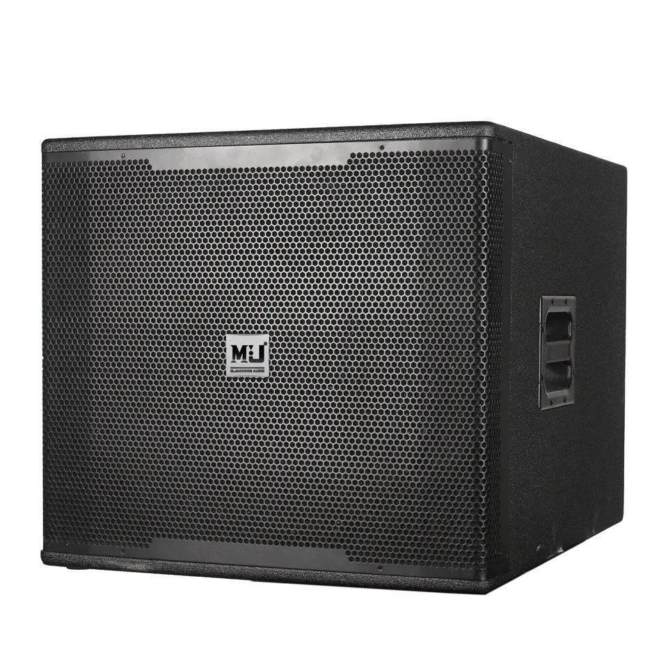 Sistema de matriz de línea de subwoofer profesional de 18 pulgadas de un solo subwoofer fuerte etapa KP618s directo