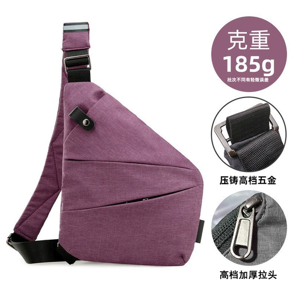 Left shoulder - purple