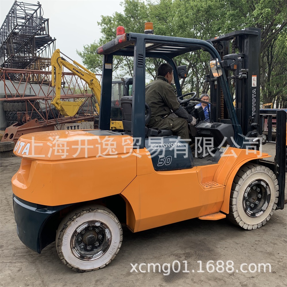 5吨丰田柴油叉车 Japan TOYOTA 7FD50 forklift 出售
