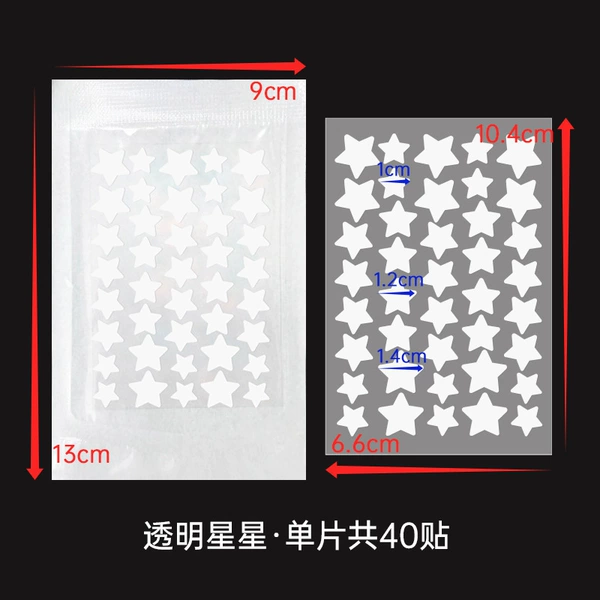 White, 40 pieces