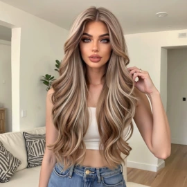 假发长卷发;长直发假发;假发短直发