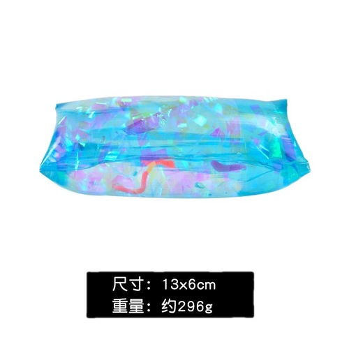 Can't Catch Water Snake Water Bag Creative Tricky Children's Cartoon Transparent Glitter Powder Decompression Vent Toy Pinch Fun Wholesale