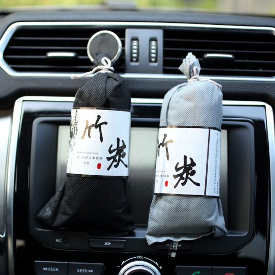 Car Deodorization and Formaldehyde Removal Carbon Bag Japanese 40 New Car Purified Korean Activated Bamboo Charcoal Bag