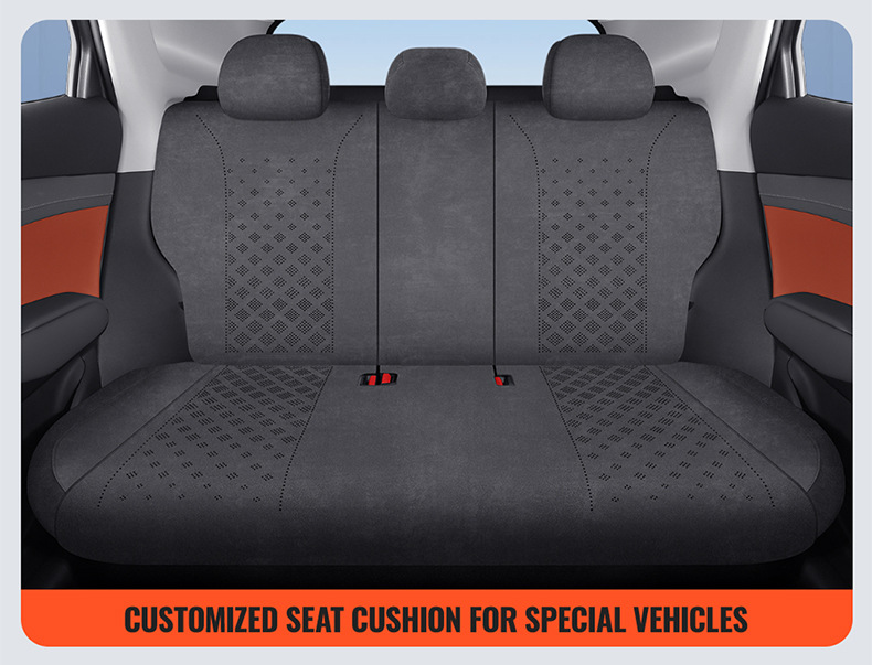 2025 Byd Yuan Plus Smart Driving Edition Special Car Seat Cushion Full Surround Breathable Rams Suede Seat Cover
