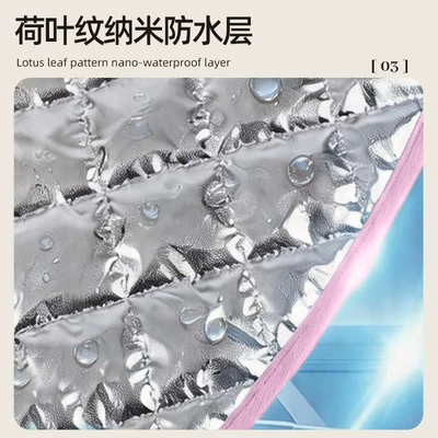 Vehicle Thickened Sun Protection Seat: Electric car cushion