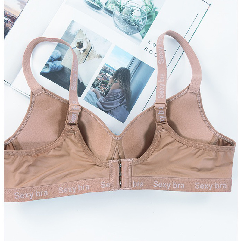 Brillante sin marcas ligero sin anillo de acero sujetador de damas anti-caída soporte para juntar ropa interior cómoda transpirable sudeste asiático