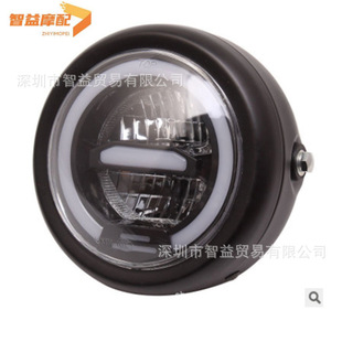 Retro motorcycle modified LED daytime aperture front headlight Harley motorcycle headlight retro light