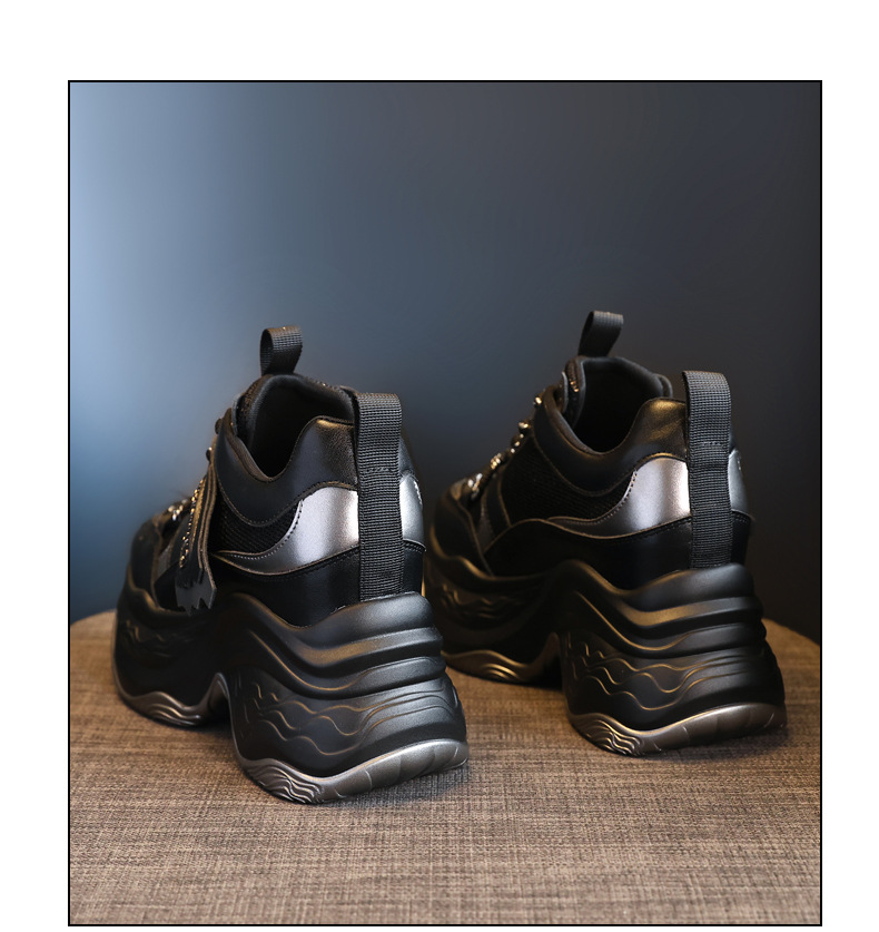 Giày thể thao nữ đế dày độn cao phong cách dad sneaker ZDW871-5 — Màu be chi tiết 22
