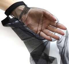 Lansha 0D Ultra-Thin Sheer Hosiery with Core Fiber Airy Thin Leg Beauty Slimming Concealer Lightweight Front Garter Socks