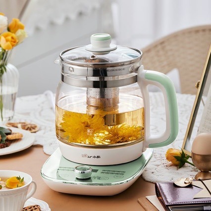곰 건강 냄비 YSH-A15W7 주방 전기 주전자 차 메이커 꽃 차 냄비 1.5L 머리