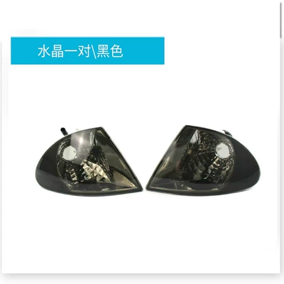 Dönmə işıqları E46 four-door version 98-01 headlight - crystal-black-pair
