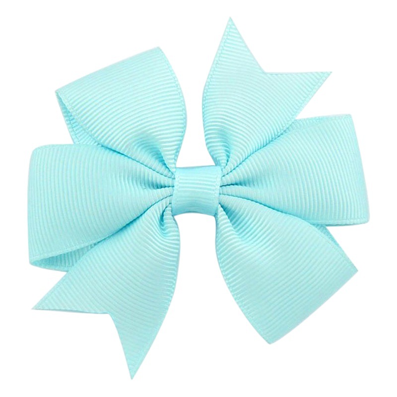 Transfronterizo de Amazon Comercio exterior hecho a mano bebé cola de golondrina en forma de V costilla cinta arco horquilla accesorios para el cabello tocado de los niños