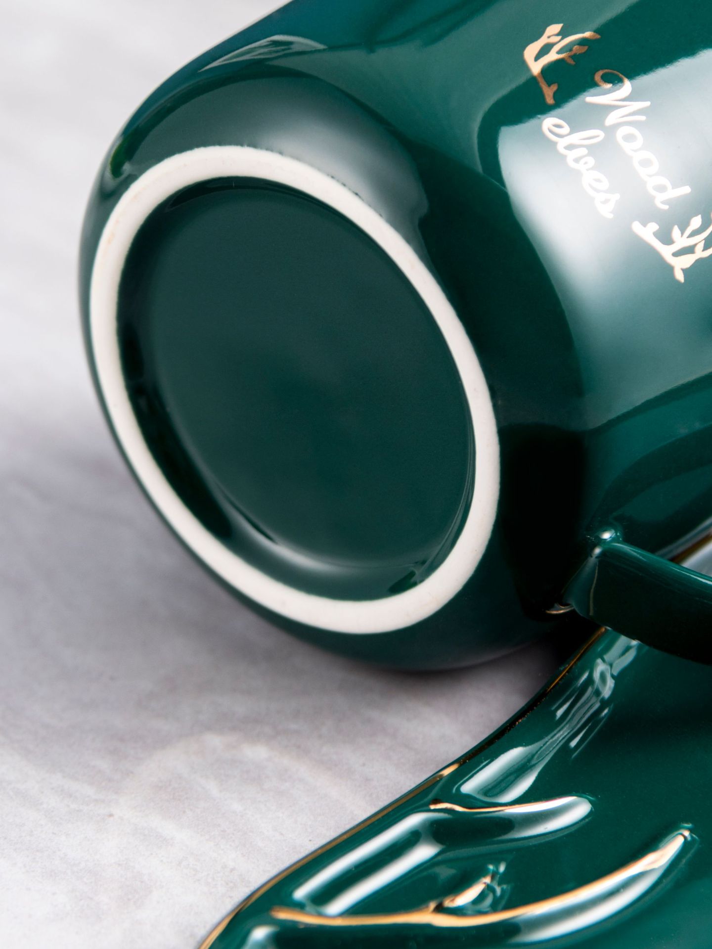 落叶托盘个性杯