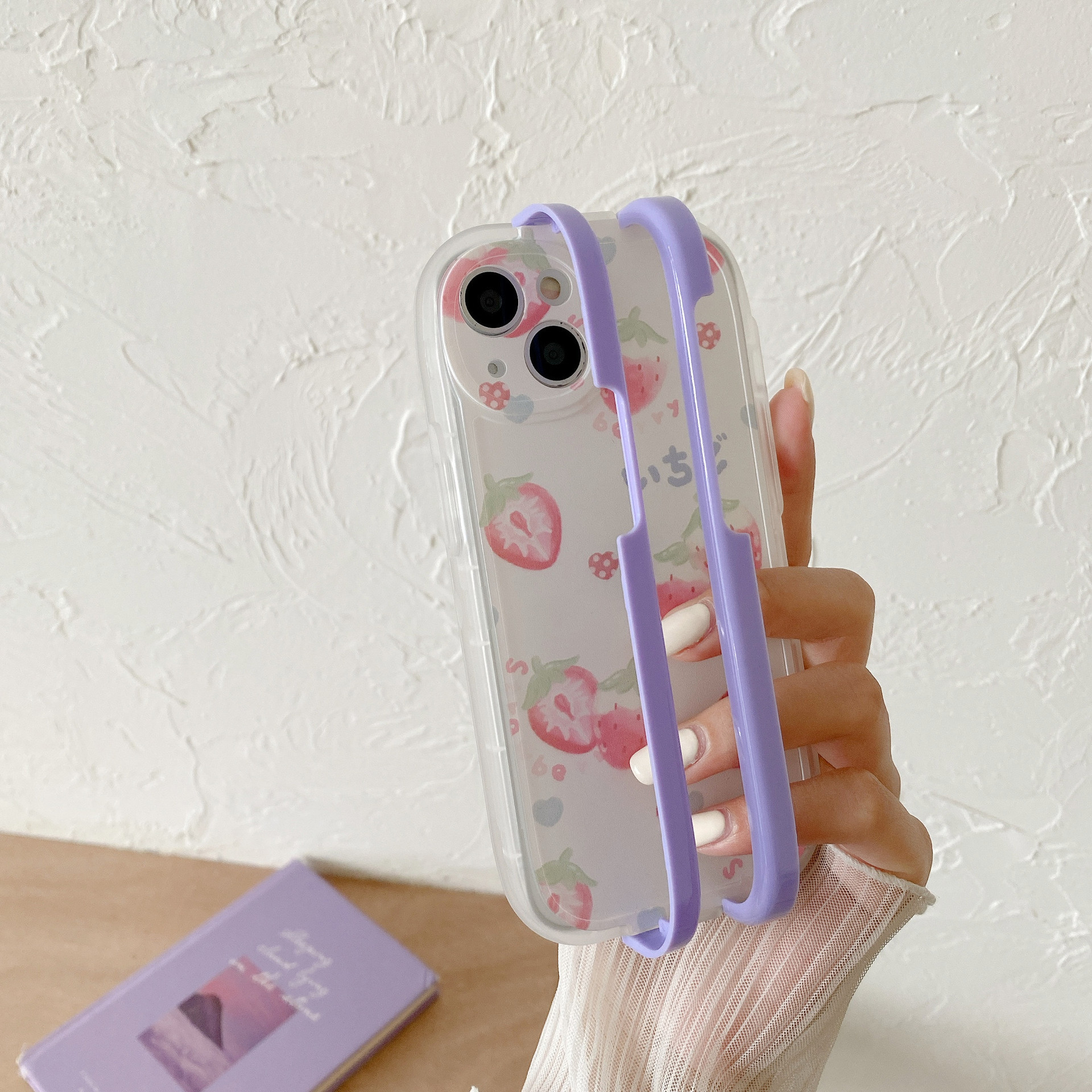 Handyhülle Für Iphone Mit Niedlichem Blumen Und Hasen Motiv_voghion.com