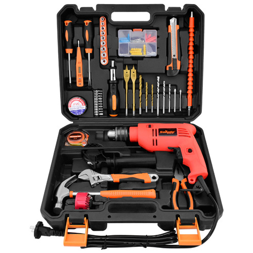 Solend household electric drill parts hardware set tools electrician repair tool box multi-functional combination set of tools
