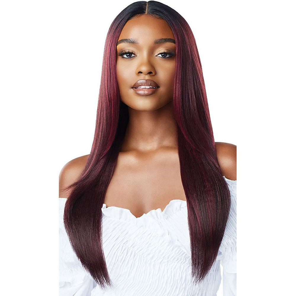 European and American straight hair Afri...