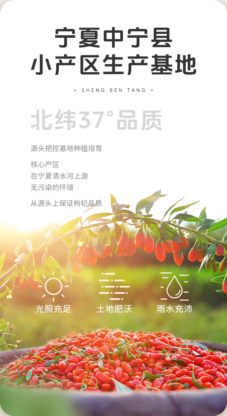 Freeze-Dried Goji Berries 88g Jar Ningxia Zhongning Large Grade Ready to Eat or Brew specifications