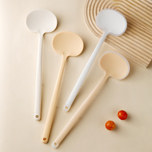 Cross-Border New Silicone Mushroom Spatula, Non-Stick Pot, High Temperature Resistant Spatula, Long Handle Silicone All-In-One Frying Spatula, Dual-Purpose Spatula