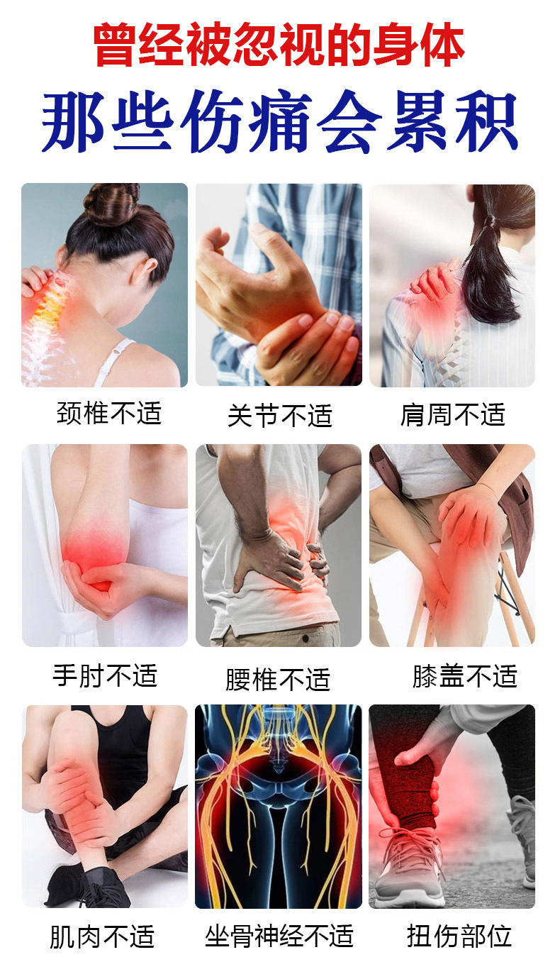 Shennong Pain Relief Herbal Patch for Neck Shoulder Waist Leg Joint Discomfort Self-Heating Far Infrared 8 Patches Per Box quality and texture