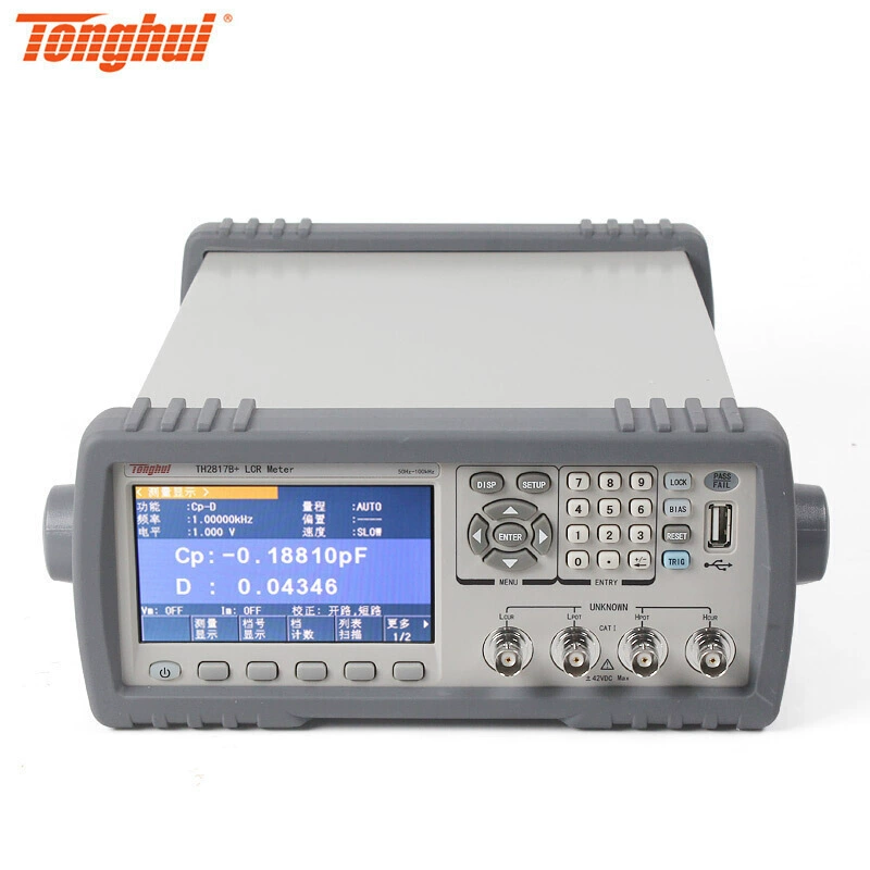 Цифровой измерительный мост Tonghui LCR TH2817B+ 10-позиционный сортировщик TH2817C+ фильтр-балансир