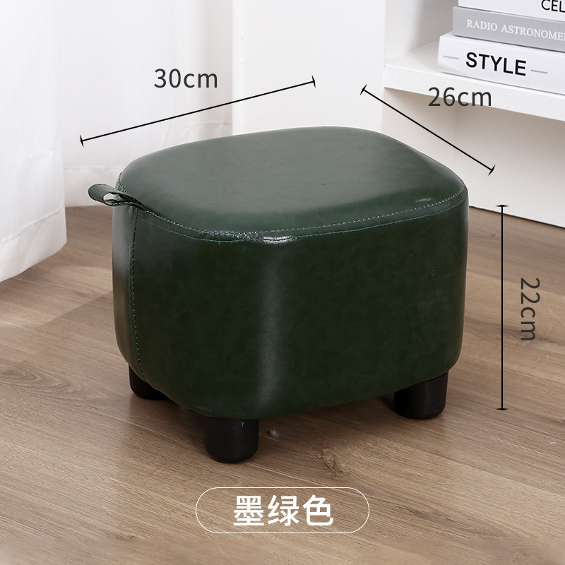跨境矮凳厂家批发小凳子家用换鞋凳客厅柔软小板凳可印logo礼品凳|undefined