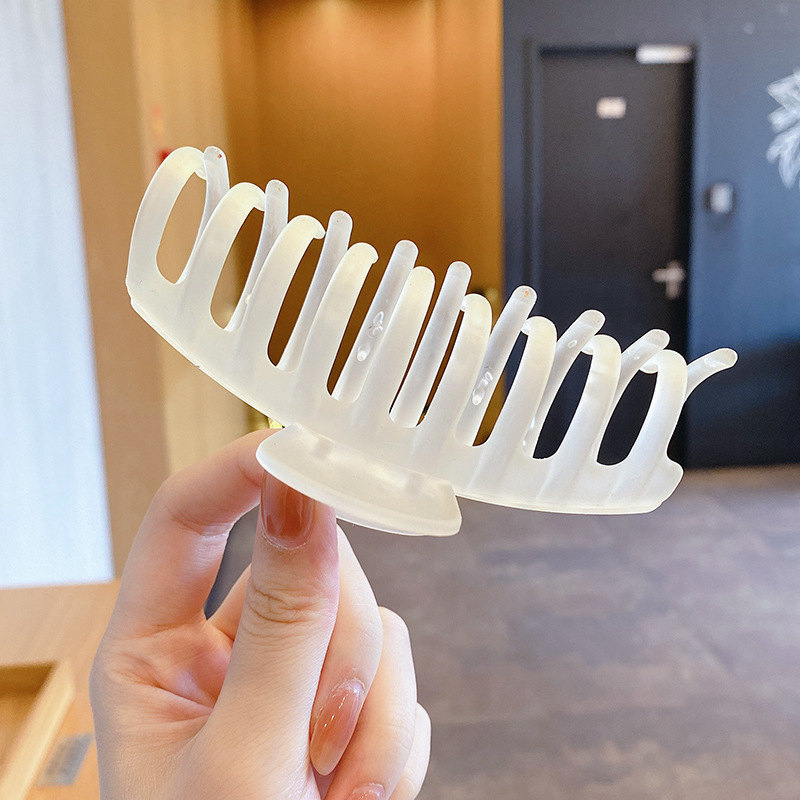 Francés elegante headwear Otoño e Invierno felpa updo clip de pelo gran tiburón clip horquilla de alto grado al por mayor