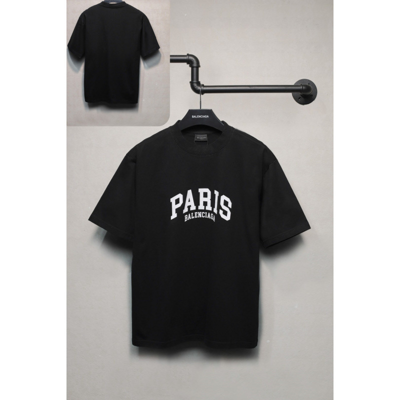 25ssクロスボーダー高品質タワーテーププリントレタードダメージ半袖Tシャツゆったり万能ワンピース卸売|undefined
