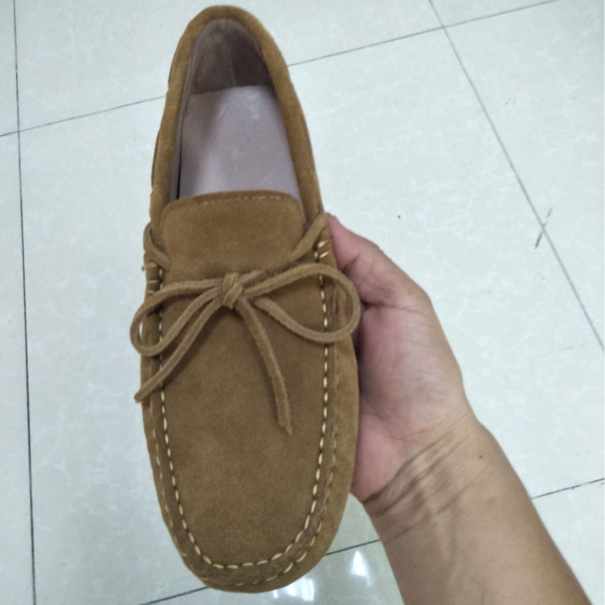 Trend casual lightweight sneakers all-season English style with bow…