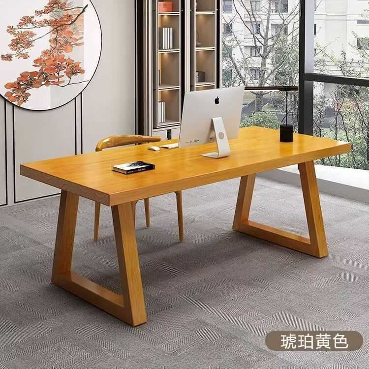 Jmo家用桌子长方形学习桌实木桌子电脑桌办公桌子简约茶桌工作台|undefined